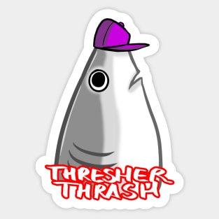 Sharks With Hats - Thresher Sticker